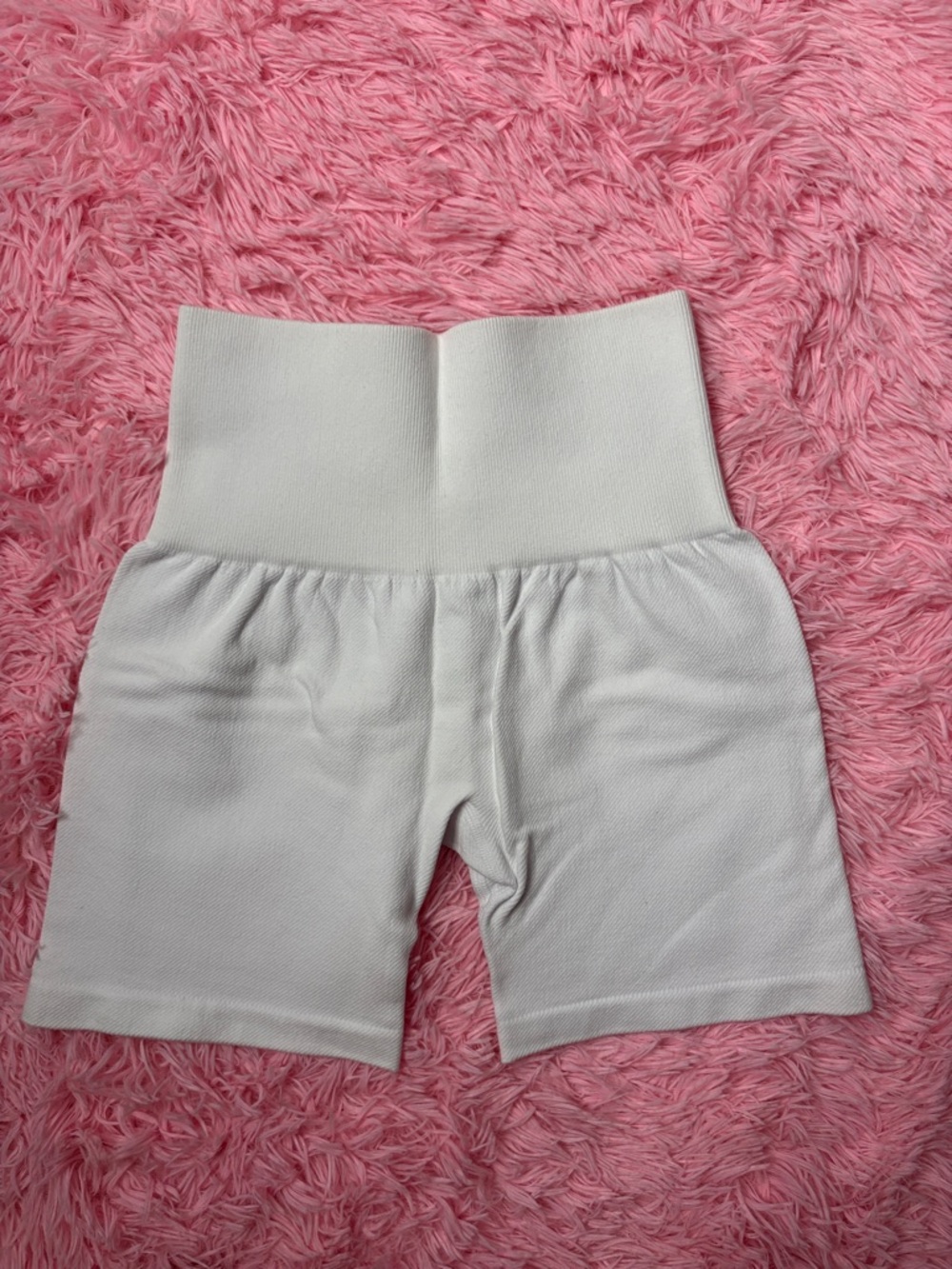 White Compressive Shorts